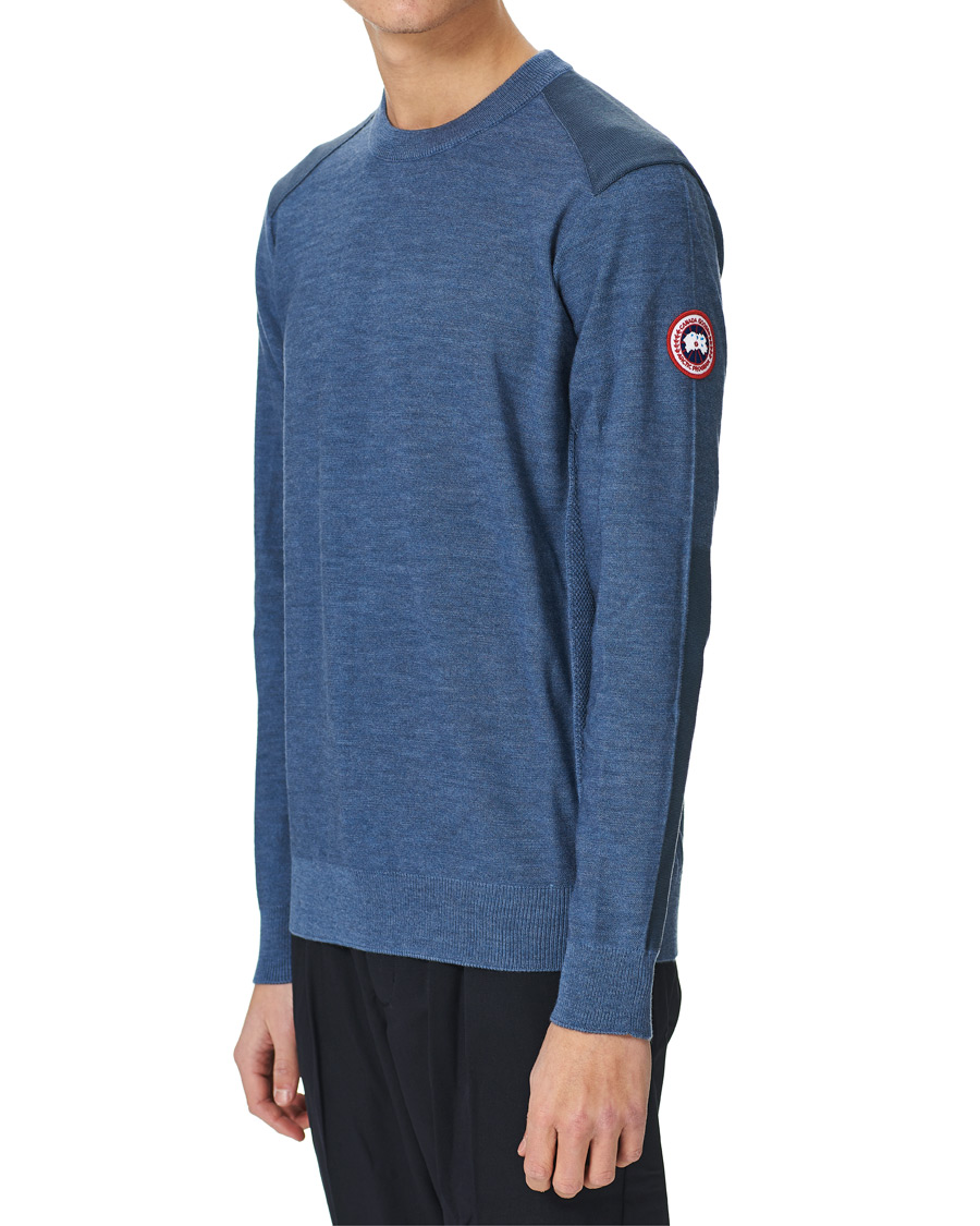 Herre | Trøjer | Canada Goose | Dartmouth Crew Neck Sweater Ozone Blue Heather