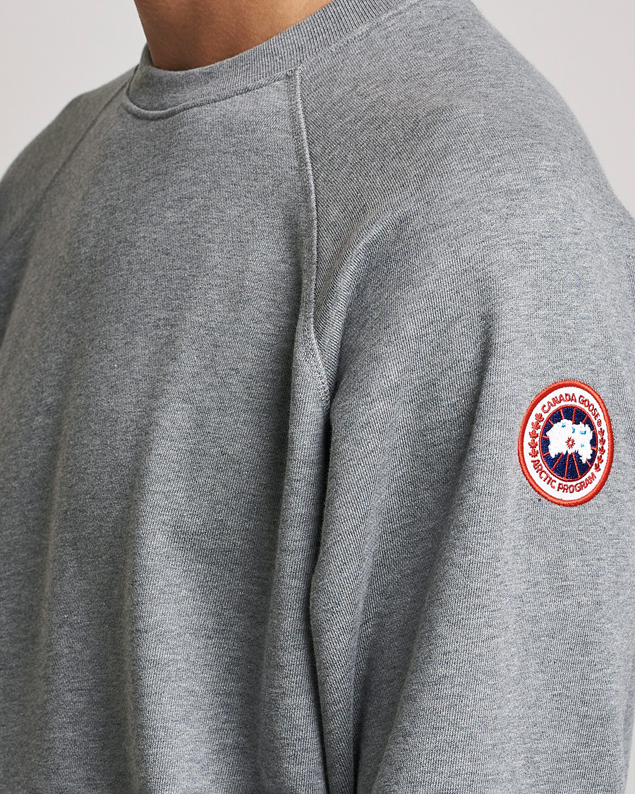 Herre | Trøjer | Canada Goose | Huron Crewneck Stone Heather