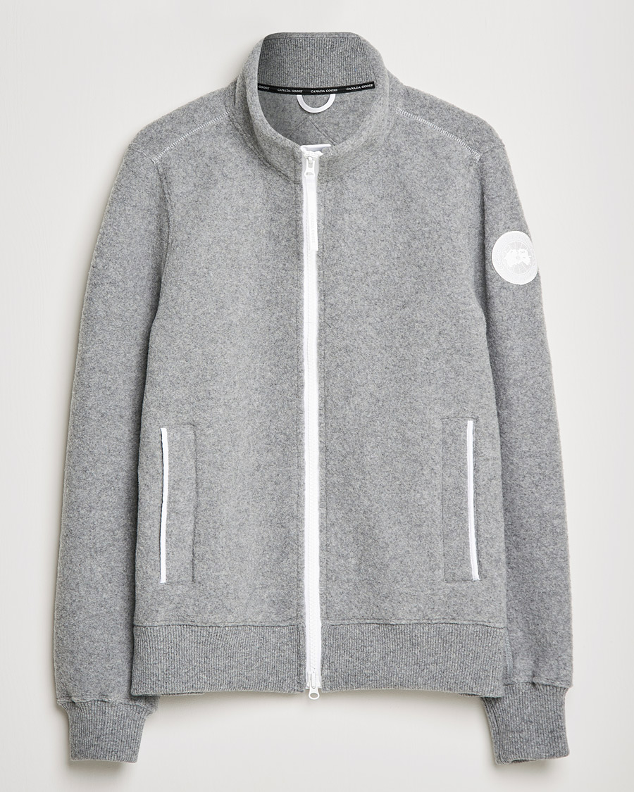 Herre | Trøjer | Canada Goose | Lawson Fleece Full Zip Greige