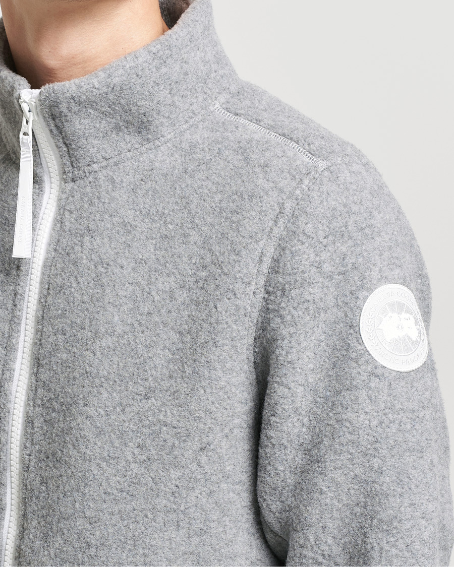 Herre | Trøjer | Canada Goose | Lawson Fleece Full Zip Greige