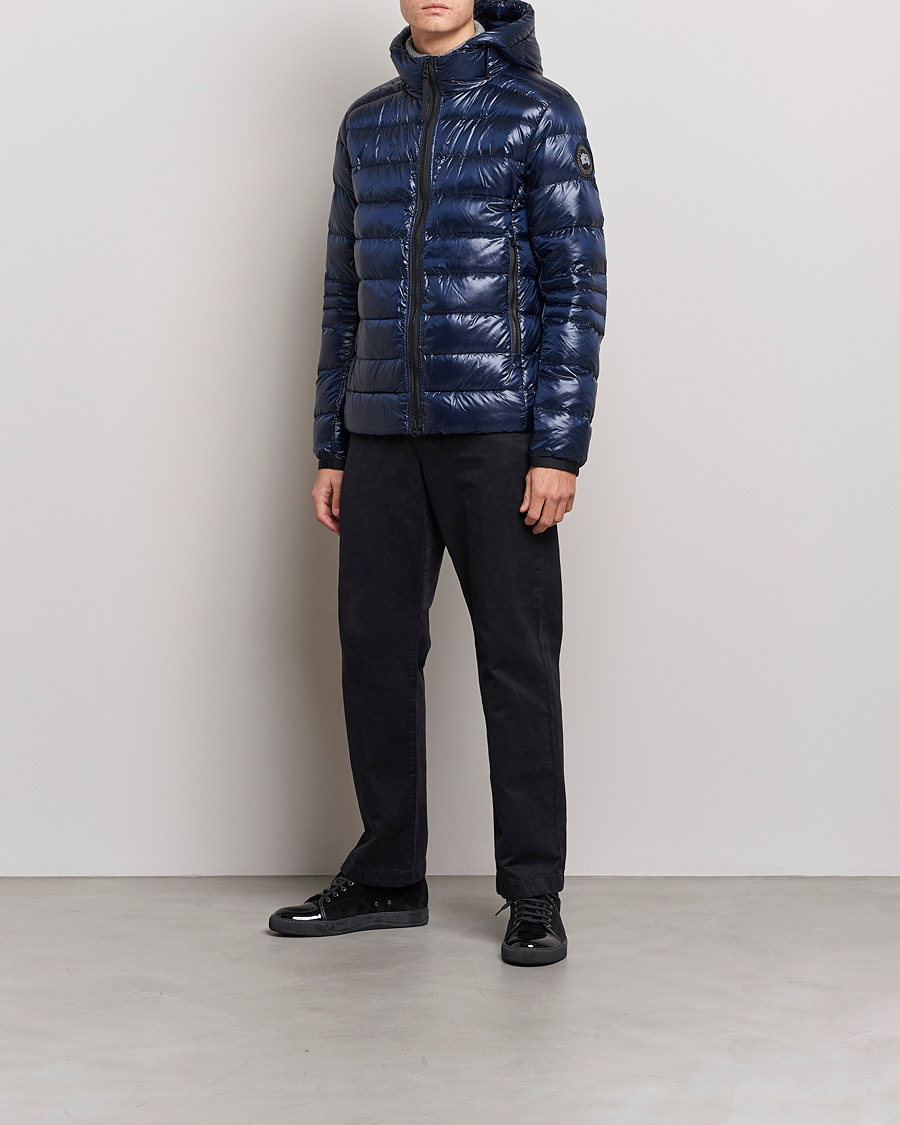 Herre | Jakker | Canada Goose Black Label | Crofton Hoody Atlantic Navy