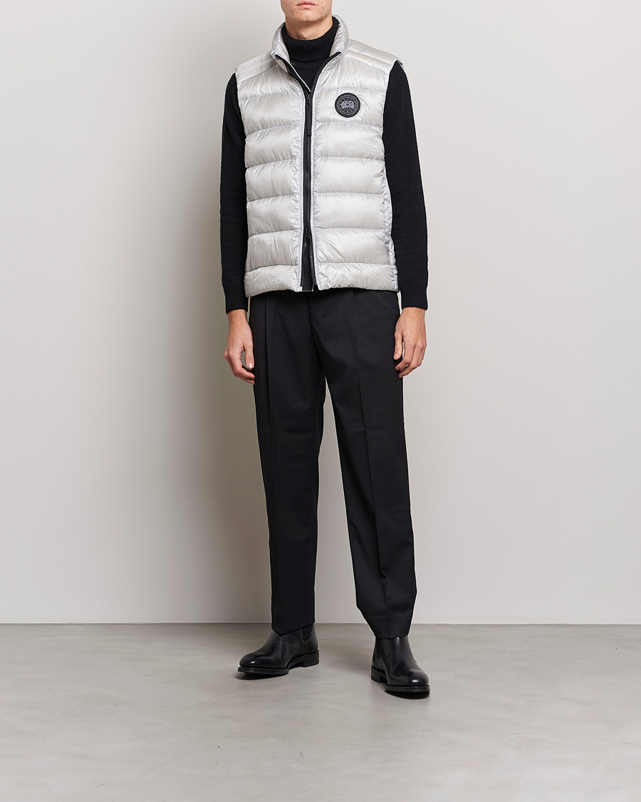 Herre | Jakker | Canada Goose Black Label | Crofton Vest Silverbirch