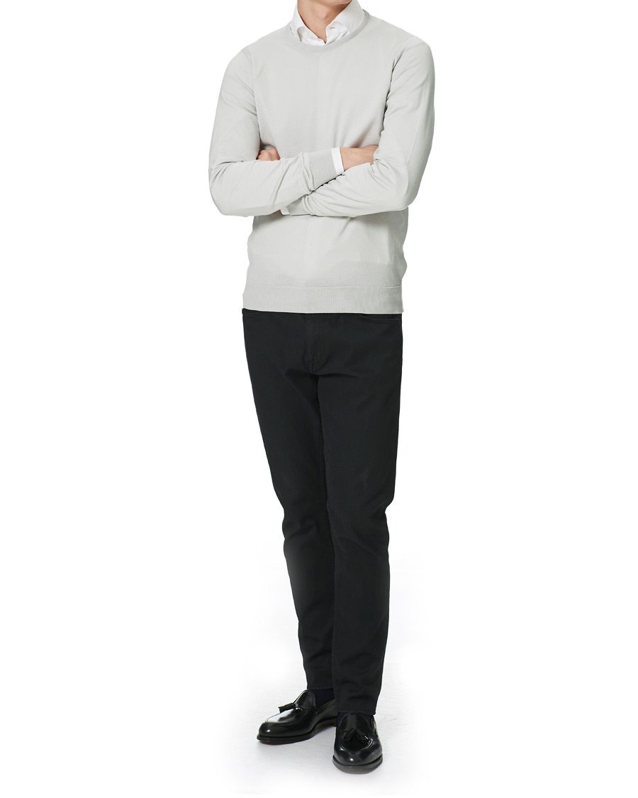 Herre | Trøjer | John Smedley | Hatfield Sea Island Crew Neck Cloud