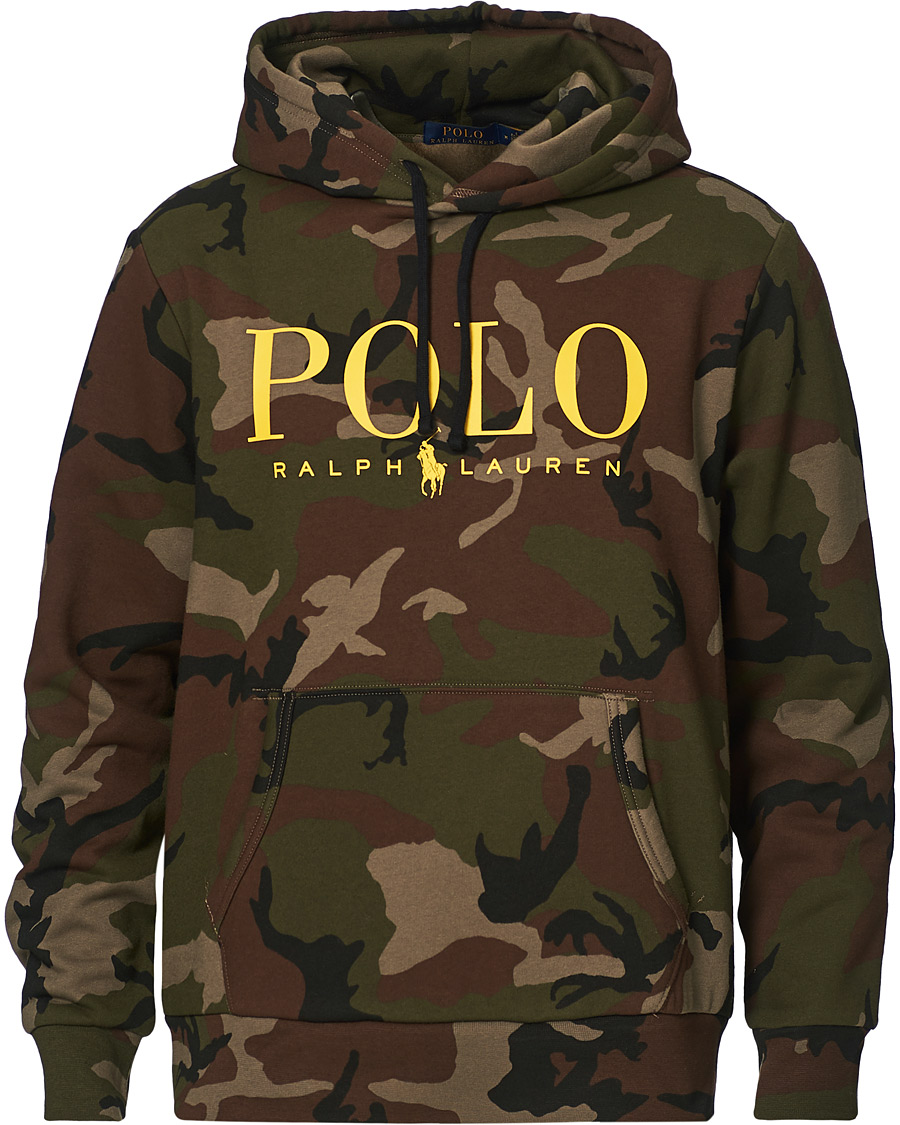 Herre | Trøjer | Polo Ralph Lauren | Graphic Fleece Logo Hoodie Surplus Camo