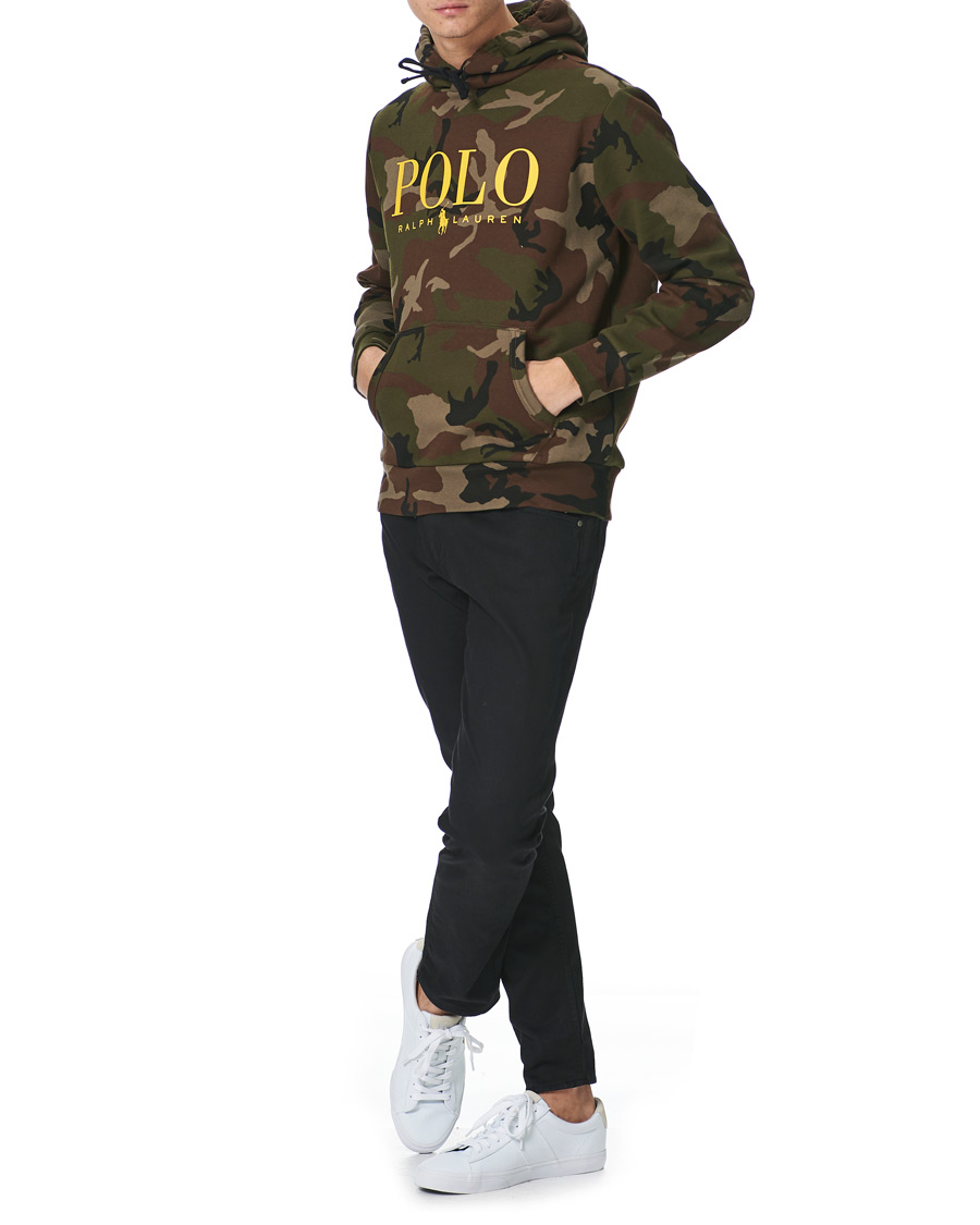 Herre | Trøjer | Polo Ralph Lauren | Graphic Fleece Logo Hoodie Surplus Camo