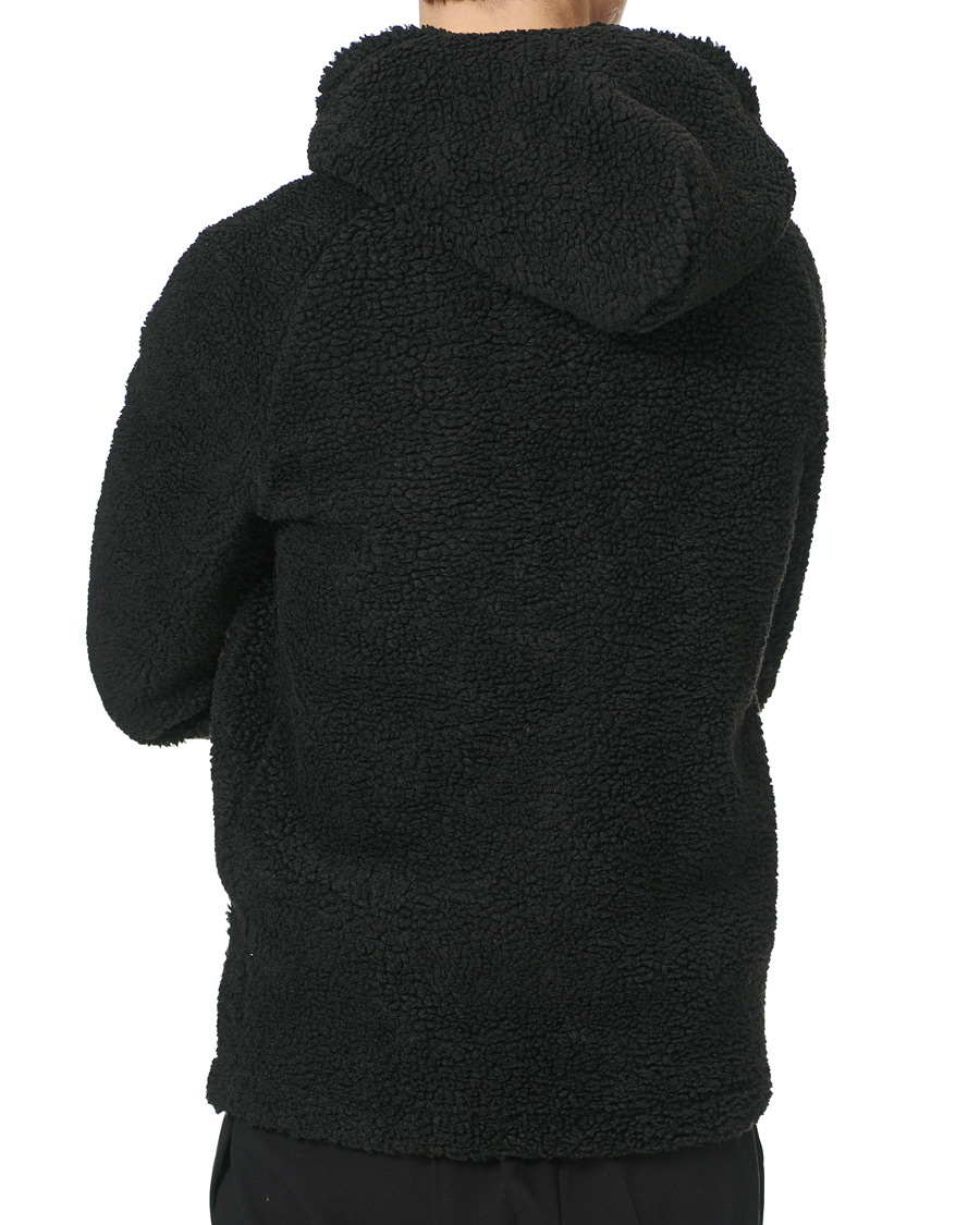 Herre | Trøjer | Peak Performance | Pile Fleece Half Zip Hood Black