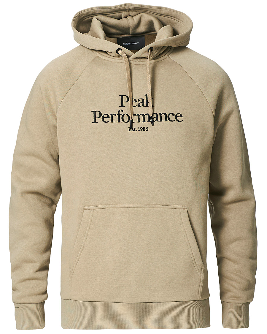 Herre | Trøjer | Peak Performance | Original Logo Hoodie True Beige
