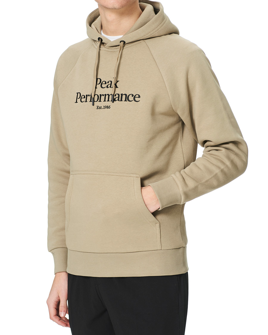 Herre | Trøjer | Peak Performance | Original Logo Hoodie True Beige