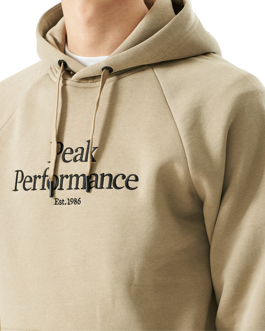 Herre | Trøjer | Peak Performance | Original Logo Hoodie True Beige