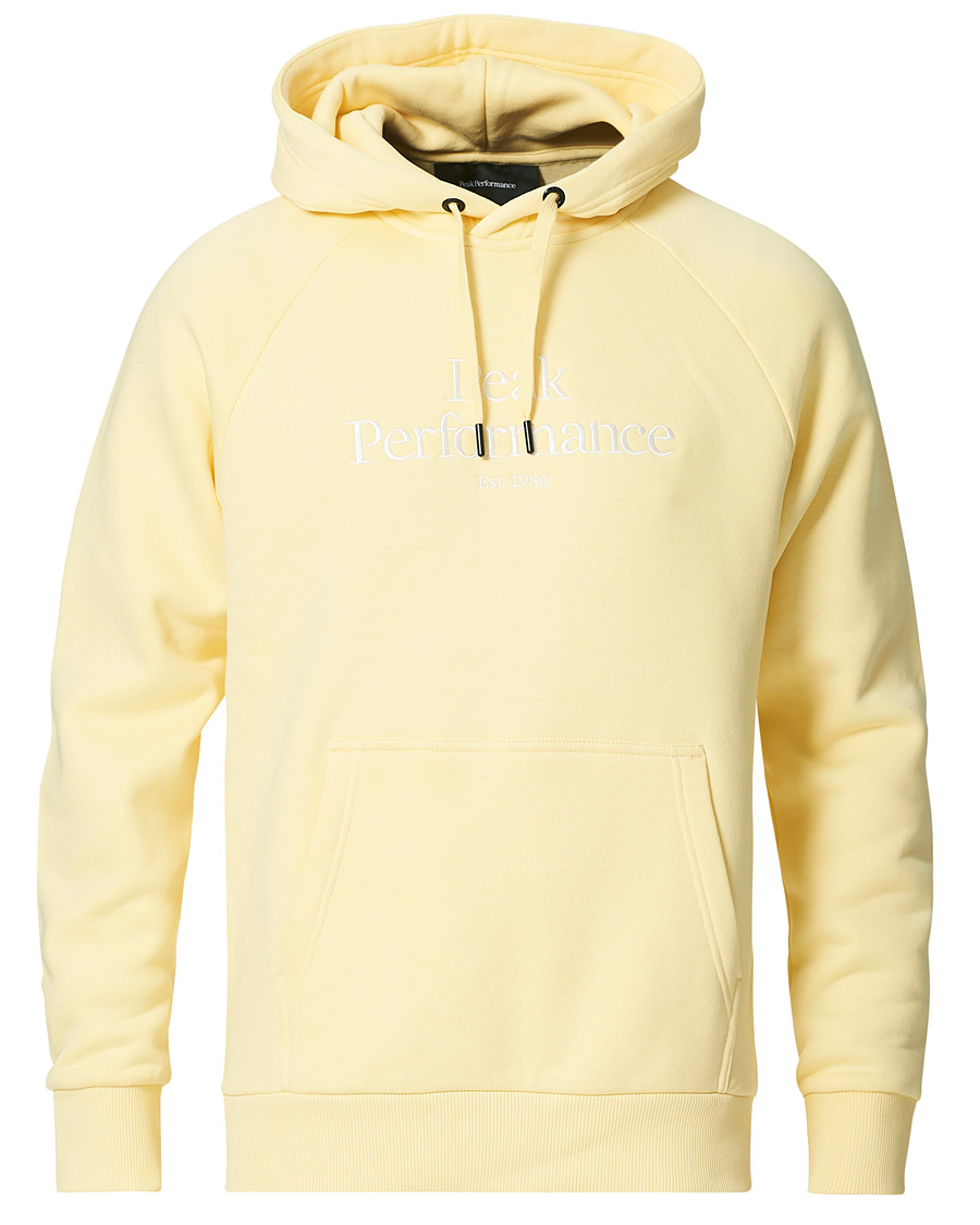 Herre | Trøjer | Peak Performance | Original Logo Hoodie Butter