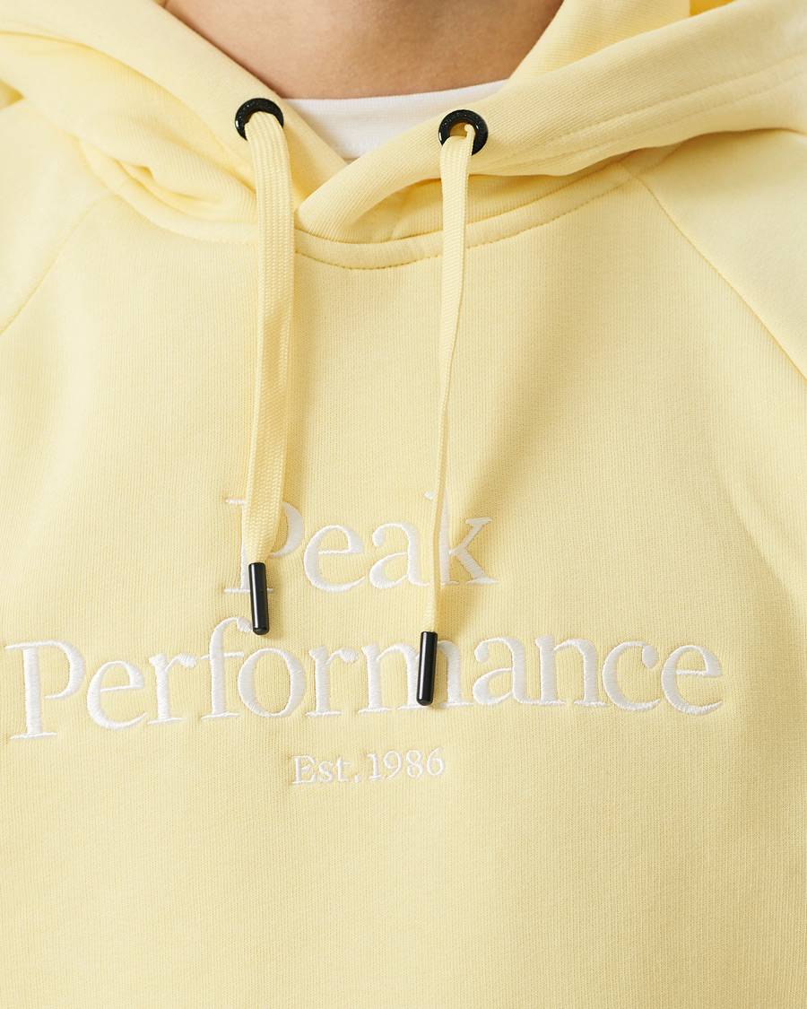 Herre | Trøjer | Peak Performance | Original Logo Hoodie Butter