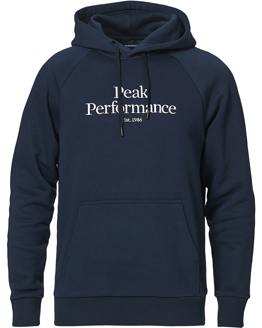 Herre | Trøjer | Peak Performance | Original Logo Hoodie Blue Shadow