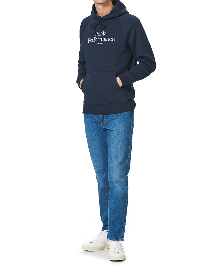 Herre | Trøjer | Peak Performance | Original Logo Hoodie Blue Shadow