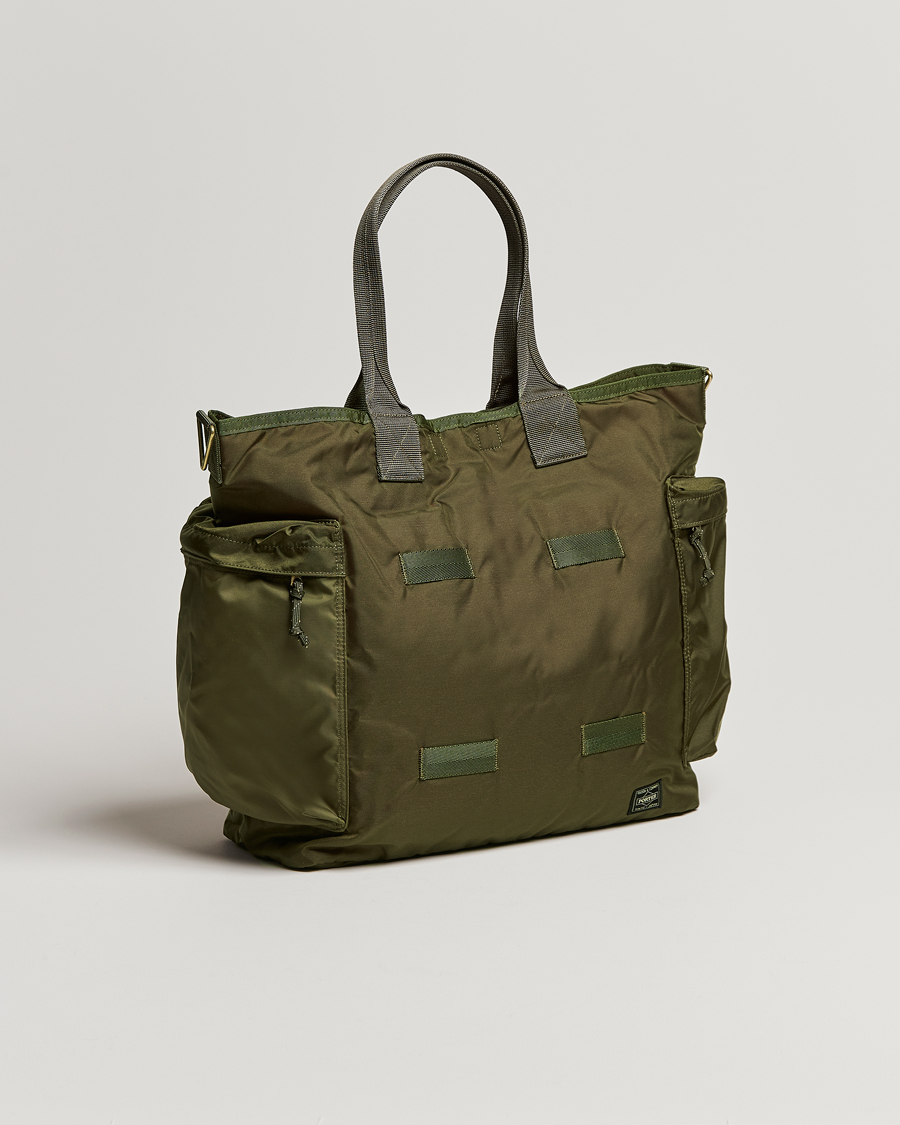 Herre | Tasker | Porter-Yoshida & Co. | Force 2Way Tote Bag Olive Drab