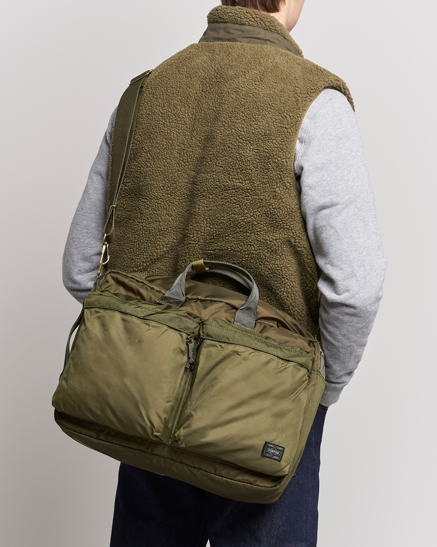 Herre | Tasker | Porter-Yoshida & Co. | Porter-Yoshida & Co.Force 3Way BriefcaseOlive Drab