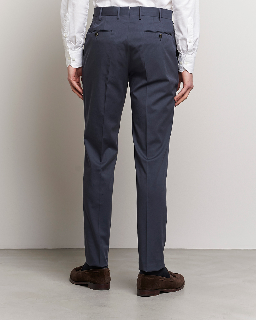 Herre | Bukser | PT01 | Gentleman Fit Silkochino Trousers Navy
