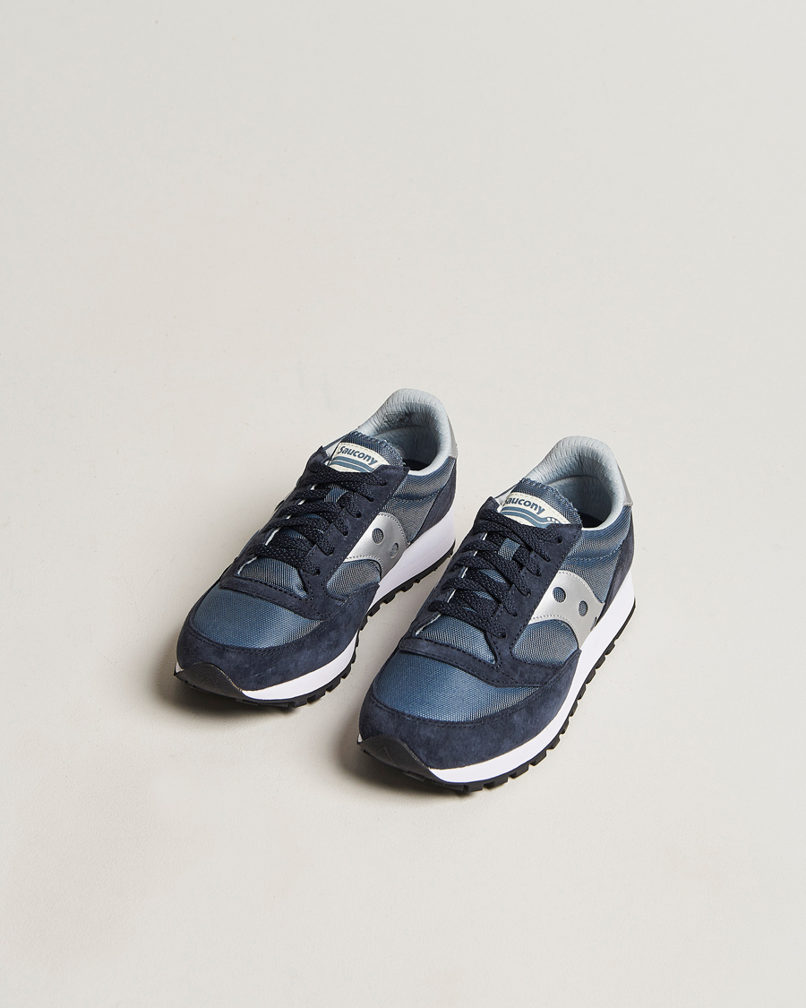 Herre | Saucony Jazz 81 Sneaker Navy/Silver | Saucony | Jazz 81 Sneaker Navy/Silver