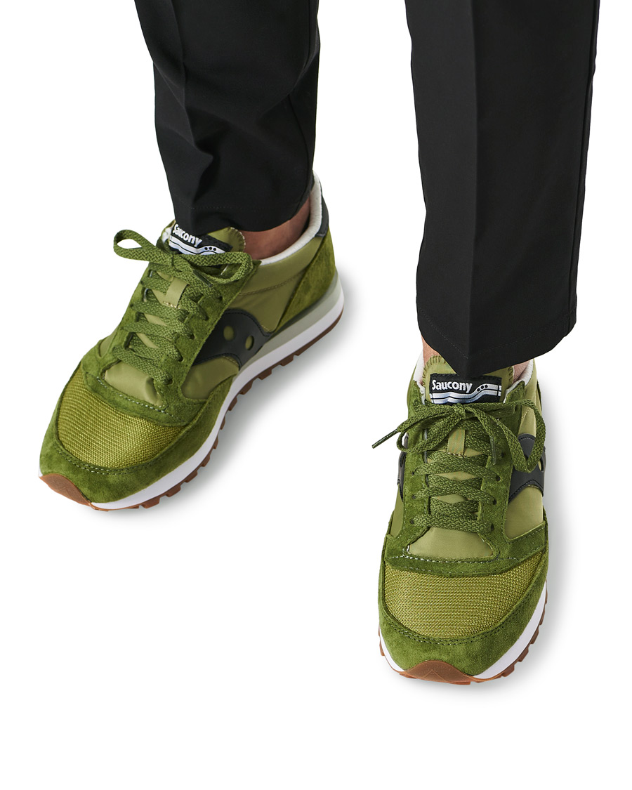 Herre | Saucony Jazz 81 Sneaker Green/Black | Saucony | Jazz 81 Sneaker Green/Black