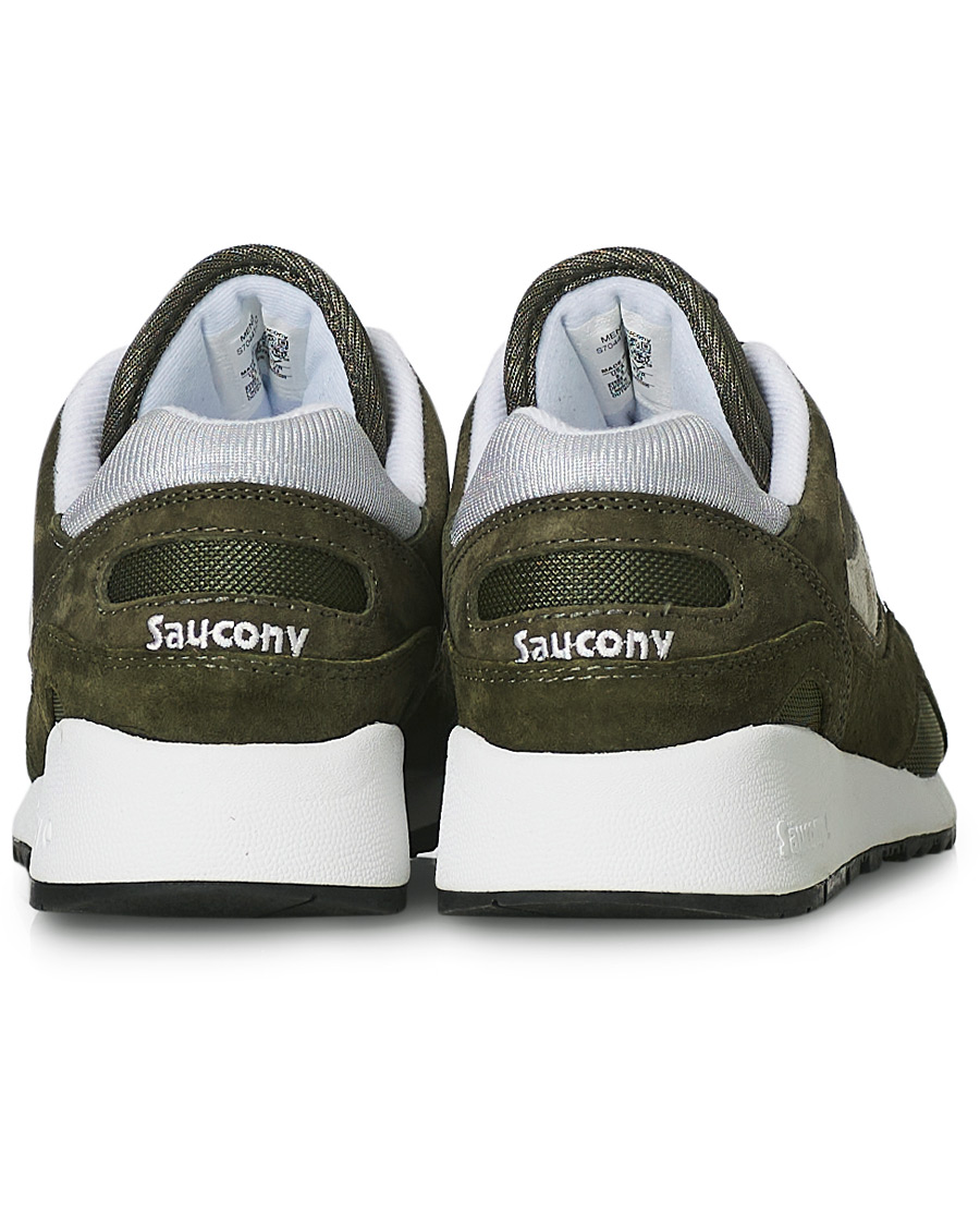 Herre | Saucony Shadow 6000 Sneaker Green/Silver | Saucony | Shadow 6000 Sneaker Green/Silver