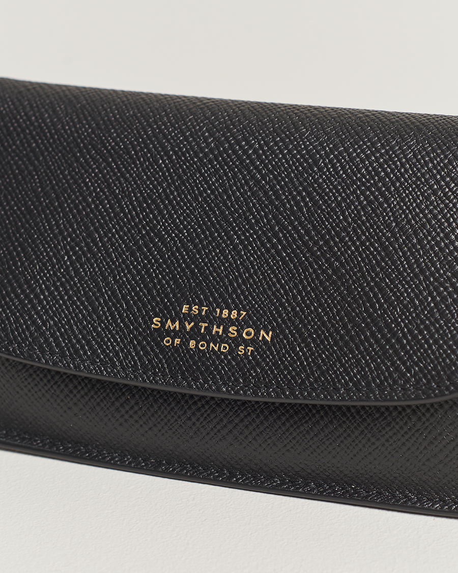 Herre | Best of British | Smythson | Panama Hard Sunglasses Case Black