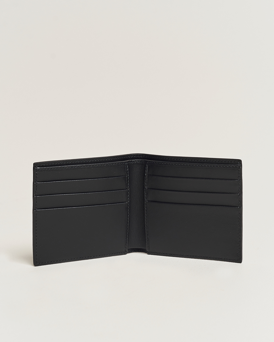 Herre | Punge | Smythson | Panama 6 Card Wallet Black Leather