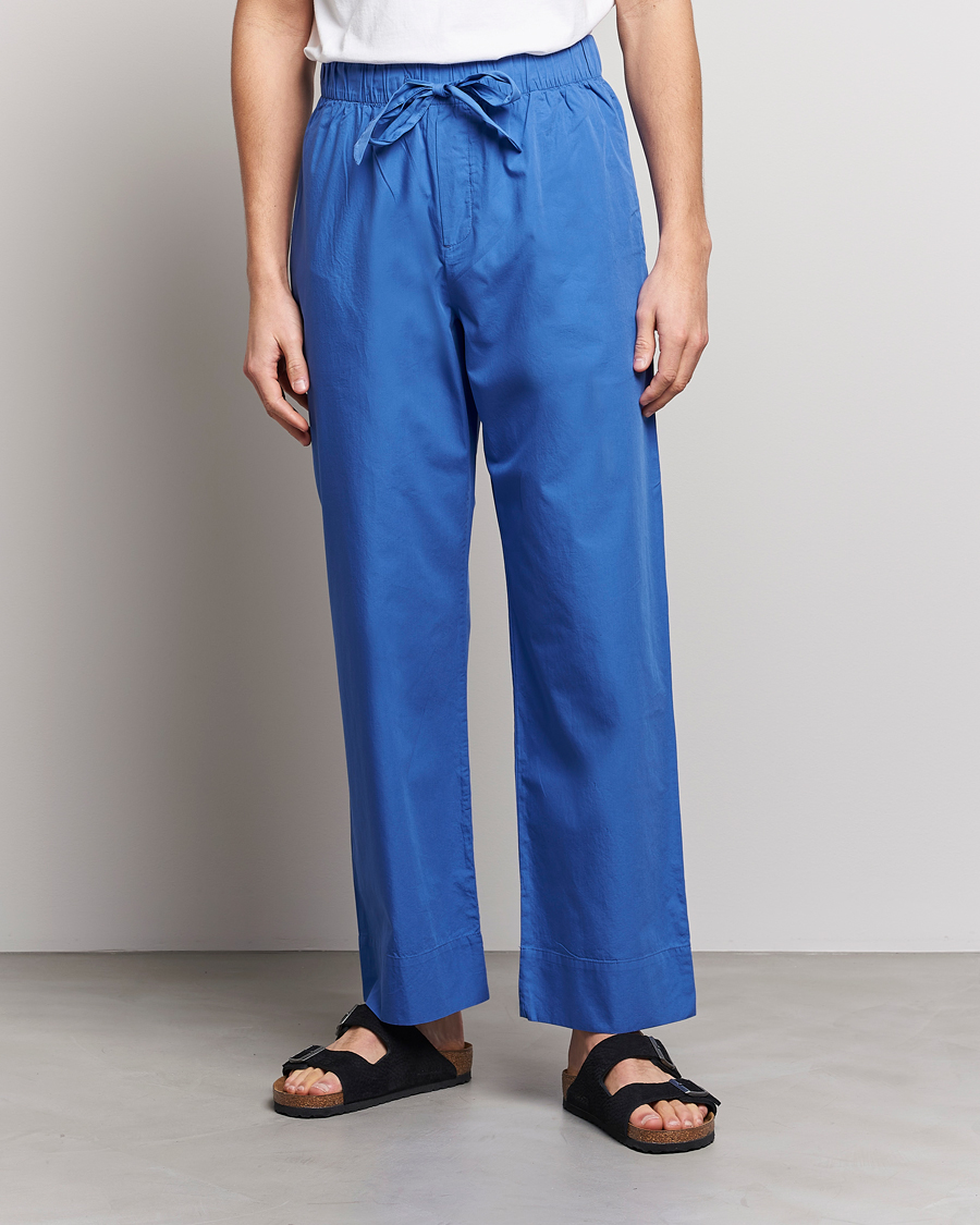 Herre | New Nordics | Tekla | Poplin Pyjama Pants Royal Blue