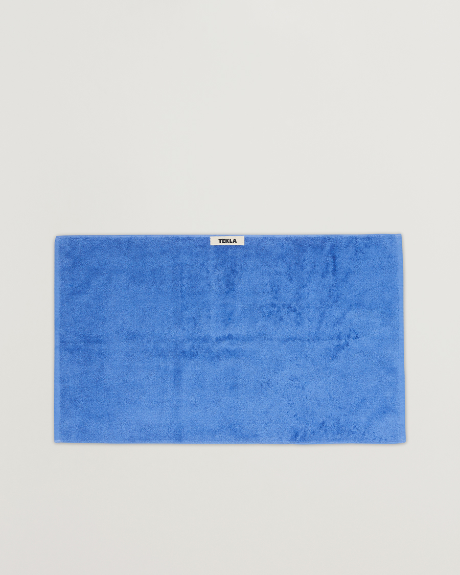 Herre | Tekla | Tekla | Organic Terry Hand Towel Clear Blue