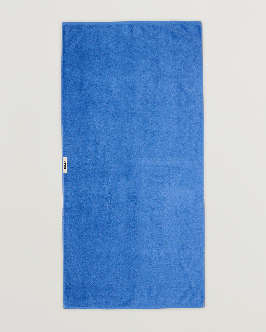 Herre | Til hjemmet | Tekla | Organic Terry Bath Towel Clear Blue