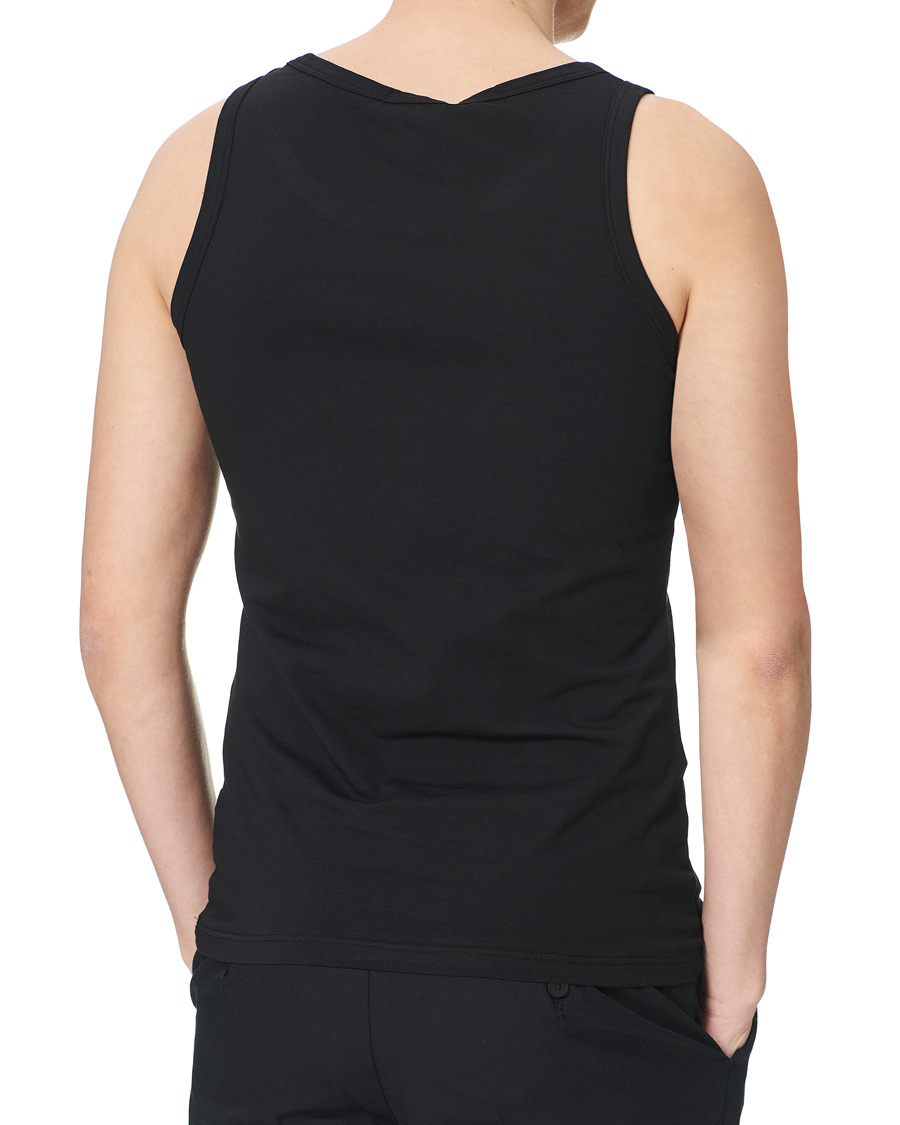 Herre | T-Shirts | Versace | Logo Tank Top Black