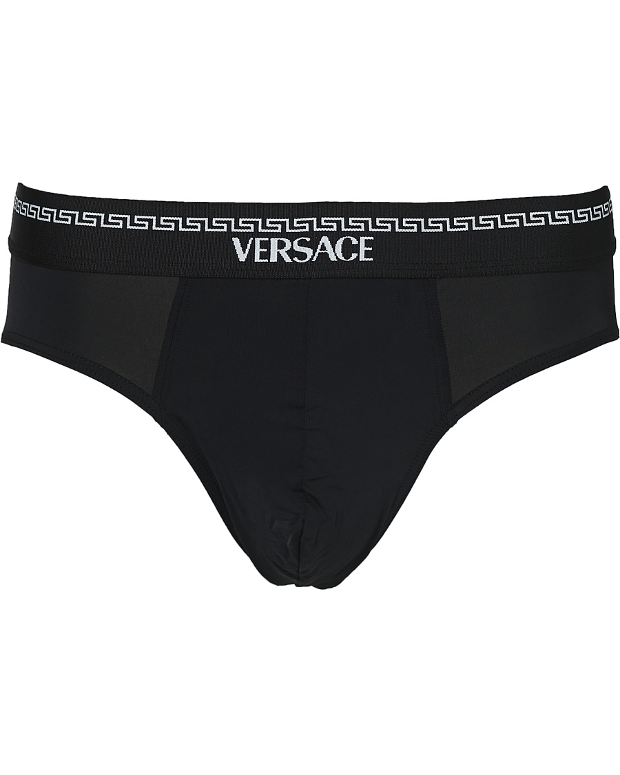 Herre | Undertøj | Versace | Microfiber Briefs Black
