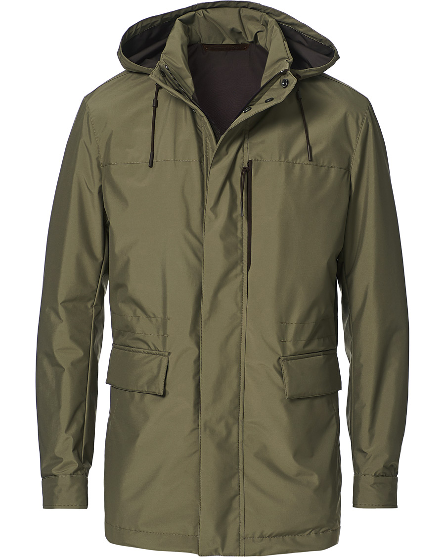 Herre | Jakker | Ermenegildo Zegna | Stratos Nylon Field Jacket Military Green