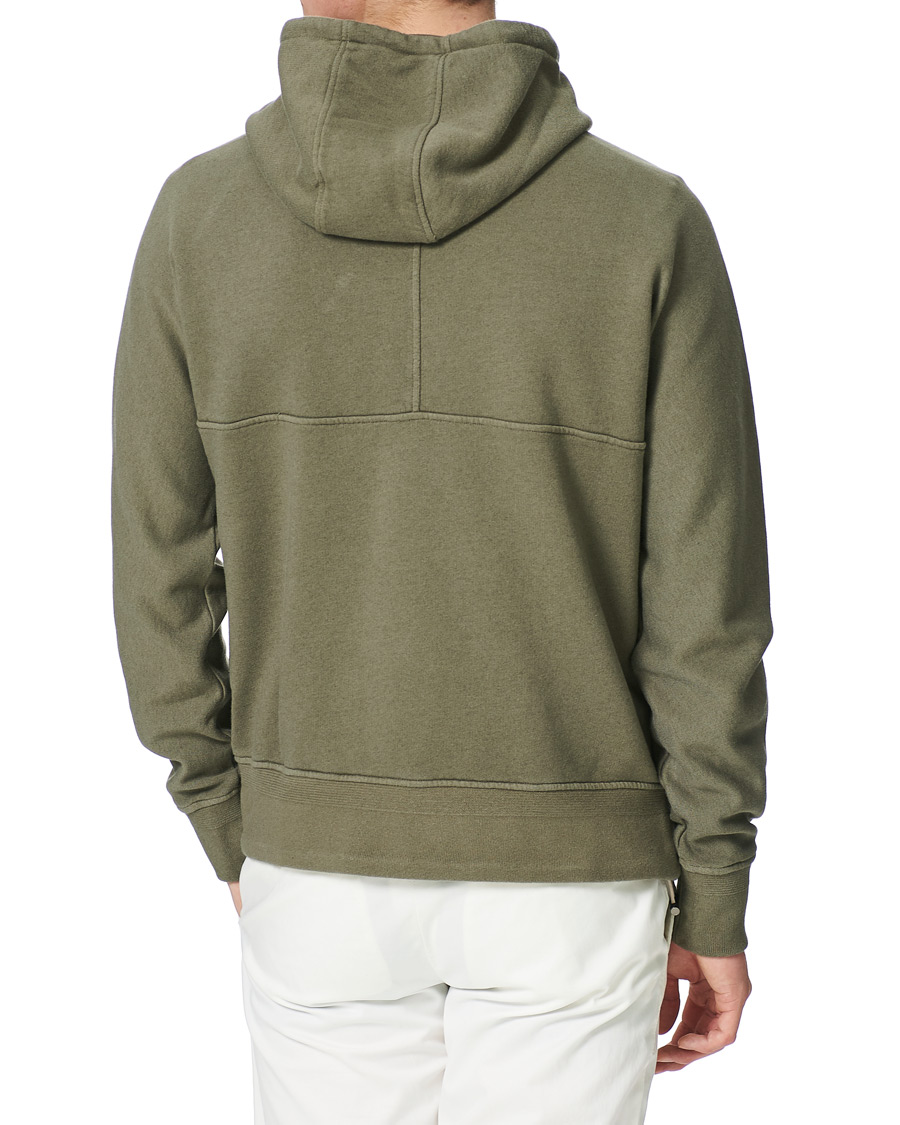 Herre | Trøjer | Ermenegildo Zegna | Cotton/Cashmere Hoodie Sage Green