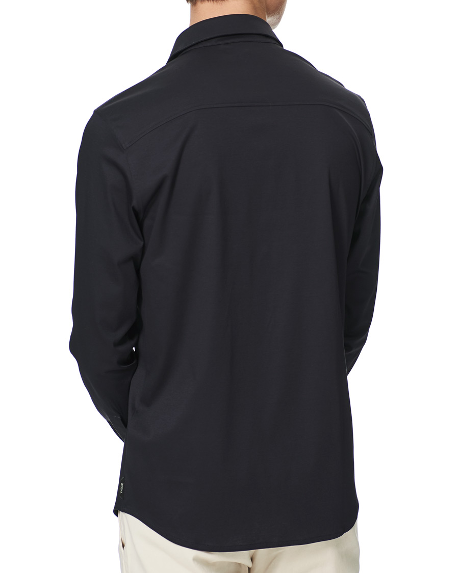 Herre | Skjorter | Z Zegna | Soft Jersey Shirt Navy