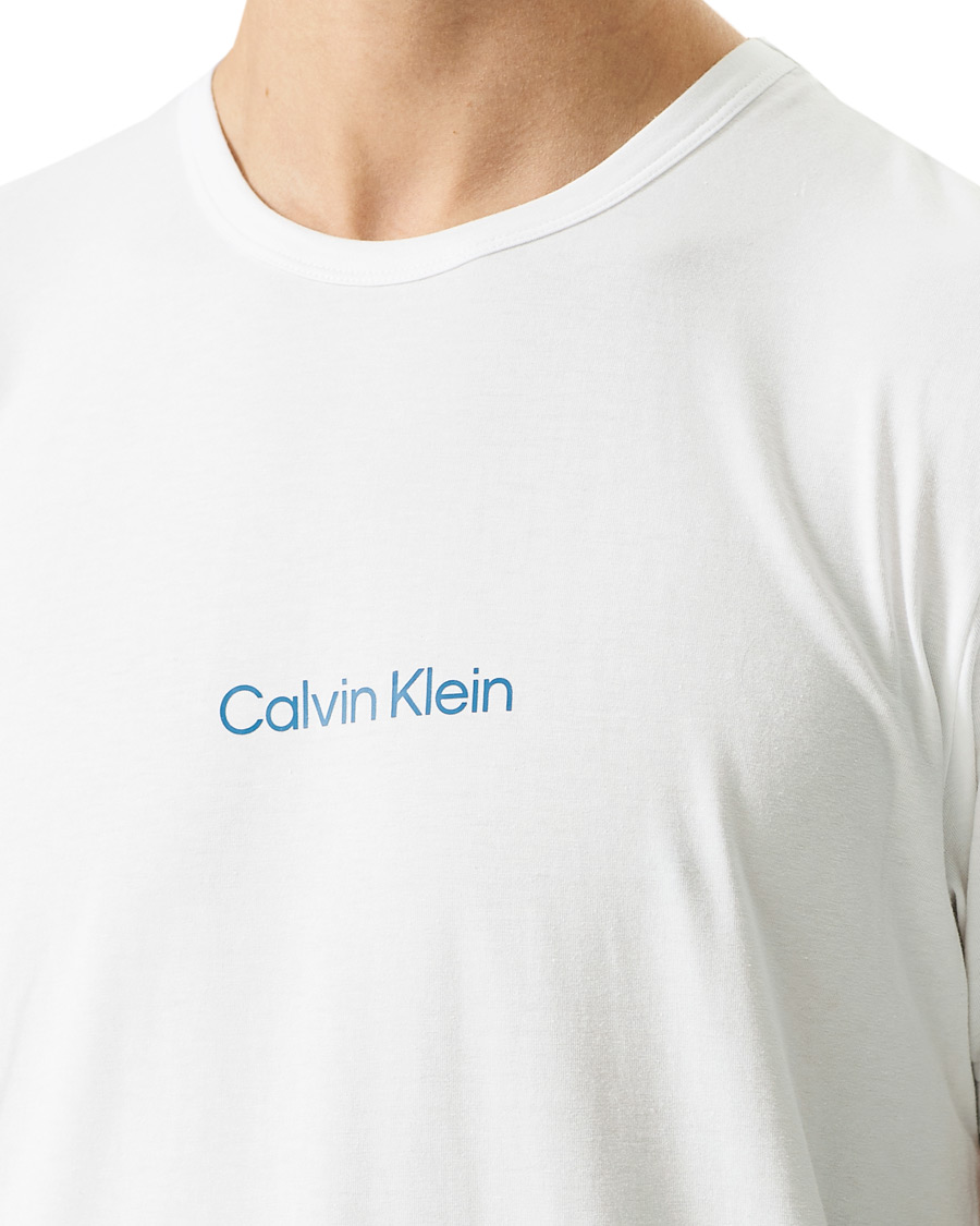 Herre | Pyjamas & Morgenkåber | Calvin Klein | Short Pyjama Set White/Navy