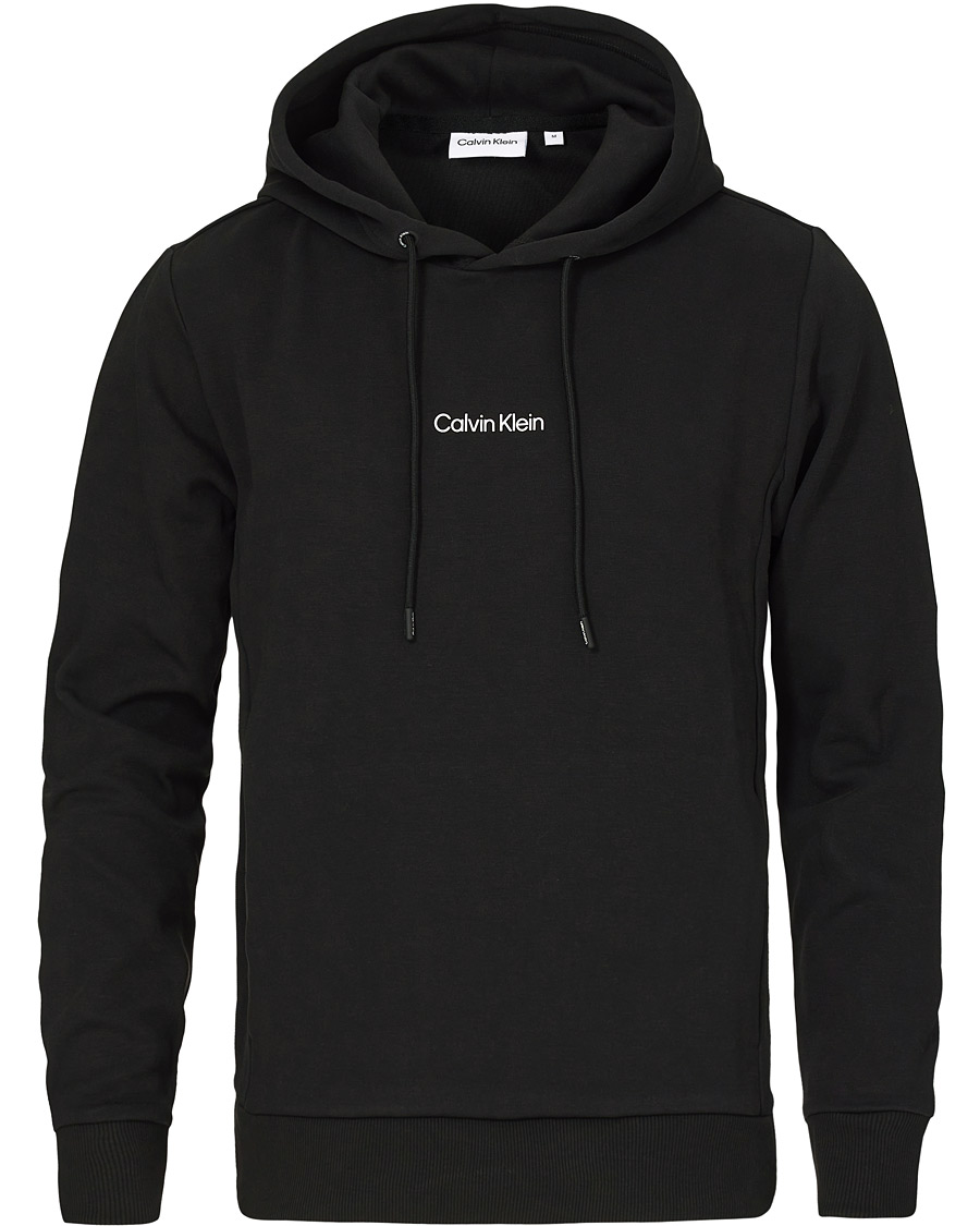 Herre | Trøjer | Calvin Klein | Small Chest Logo Hoodie Black