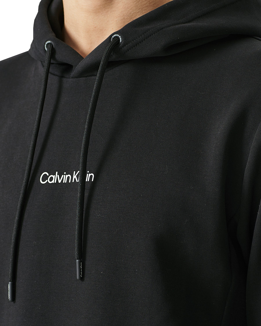 Herre | Trøjer | Calvin Klein | Small Chest Logo Hoodie Black