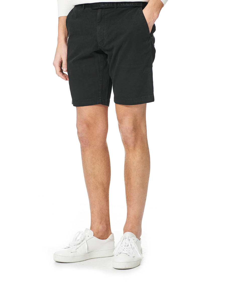 Herre | Shorts | Calvin Klein | Garment Dyed Belted Shorts Black