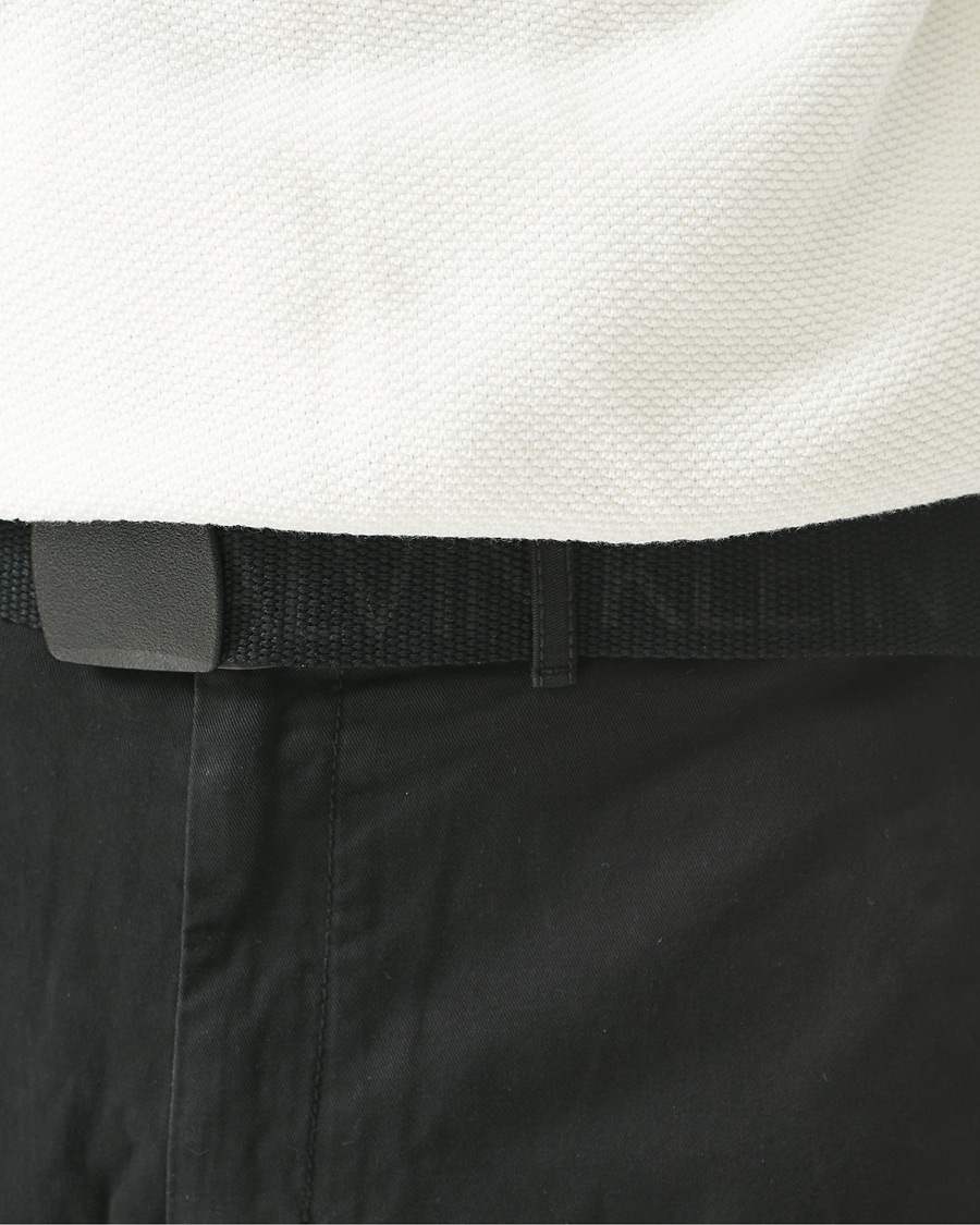 Herre | Shorts | Calvin Klein | Garment Dyed Belted Shorts Black