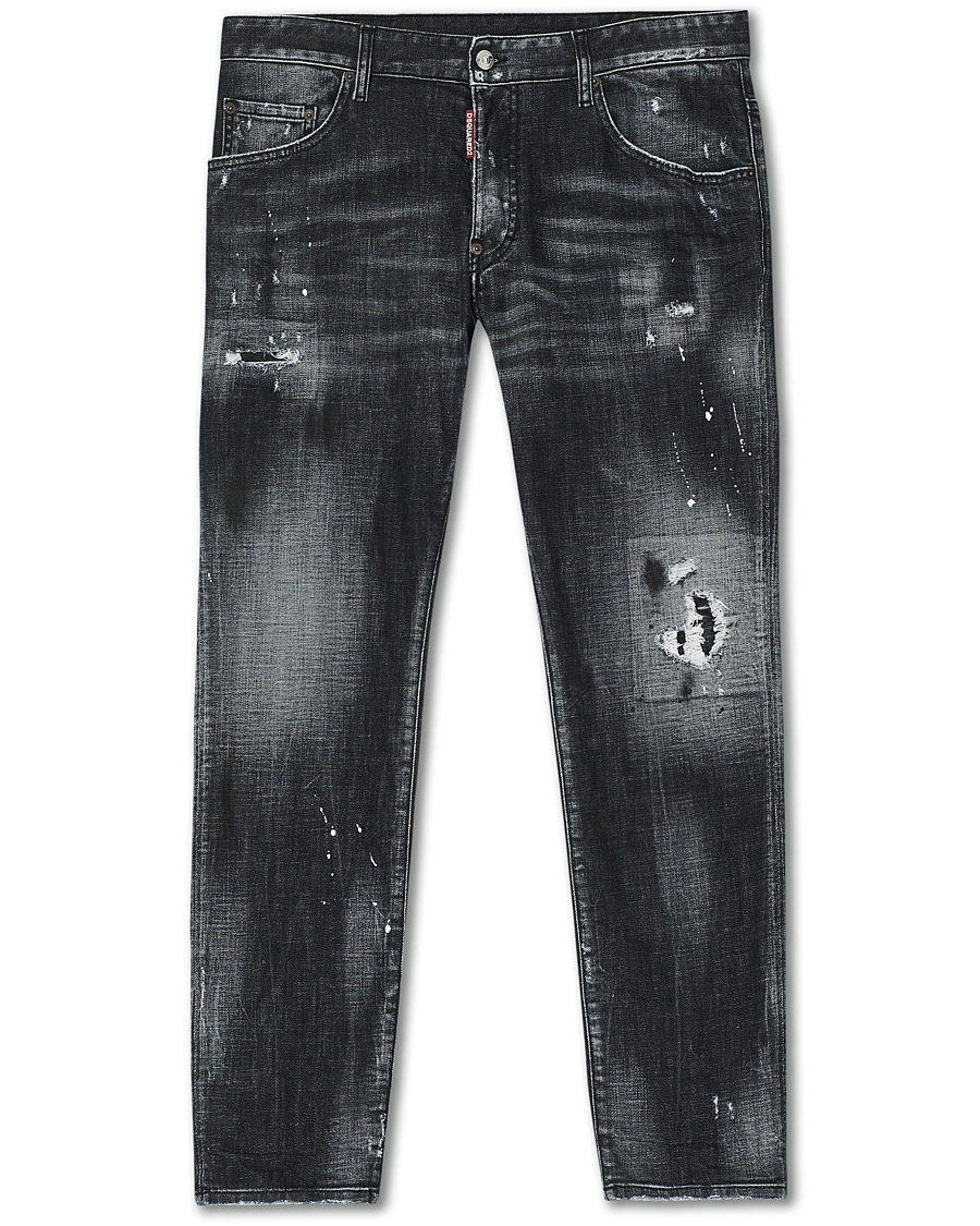 Herre | Jeans | Dsquared2 | Skater Jeans Black Wash