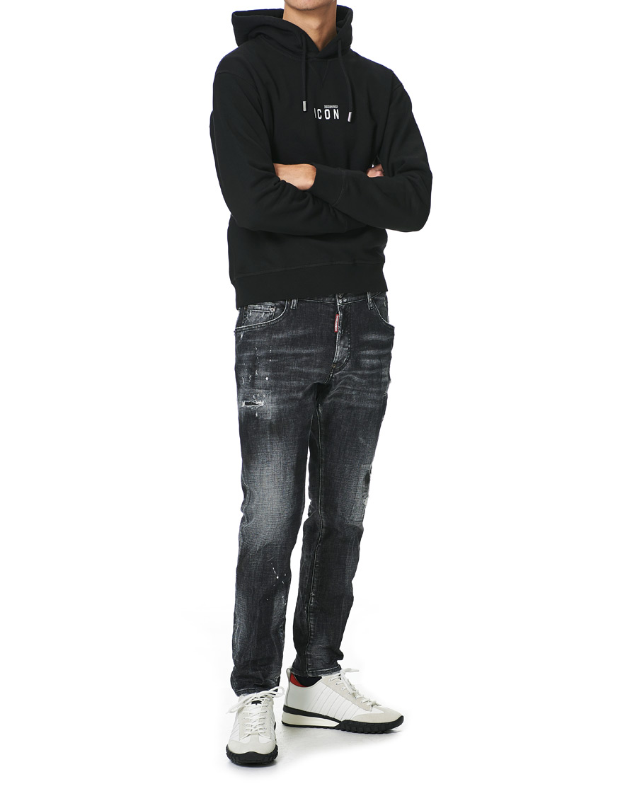 Herre | Jeans | Dsquared2 | Skater Jeans Black Wash
