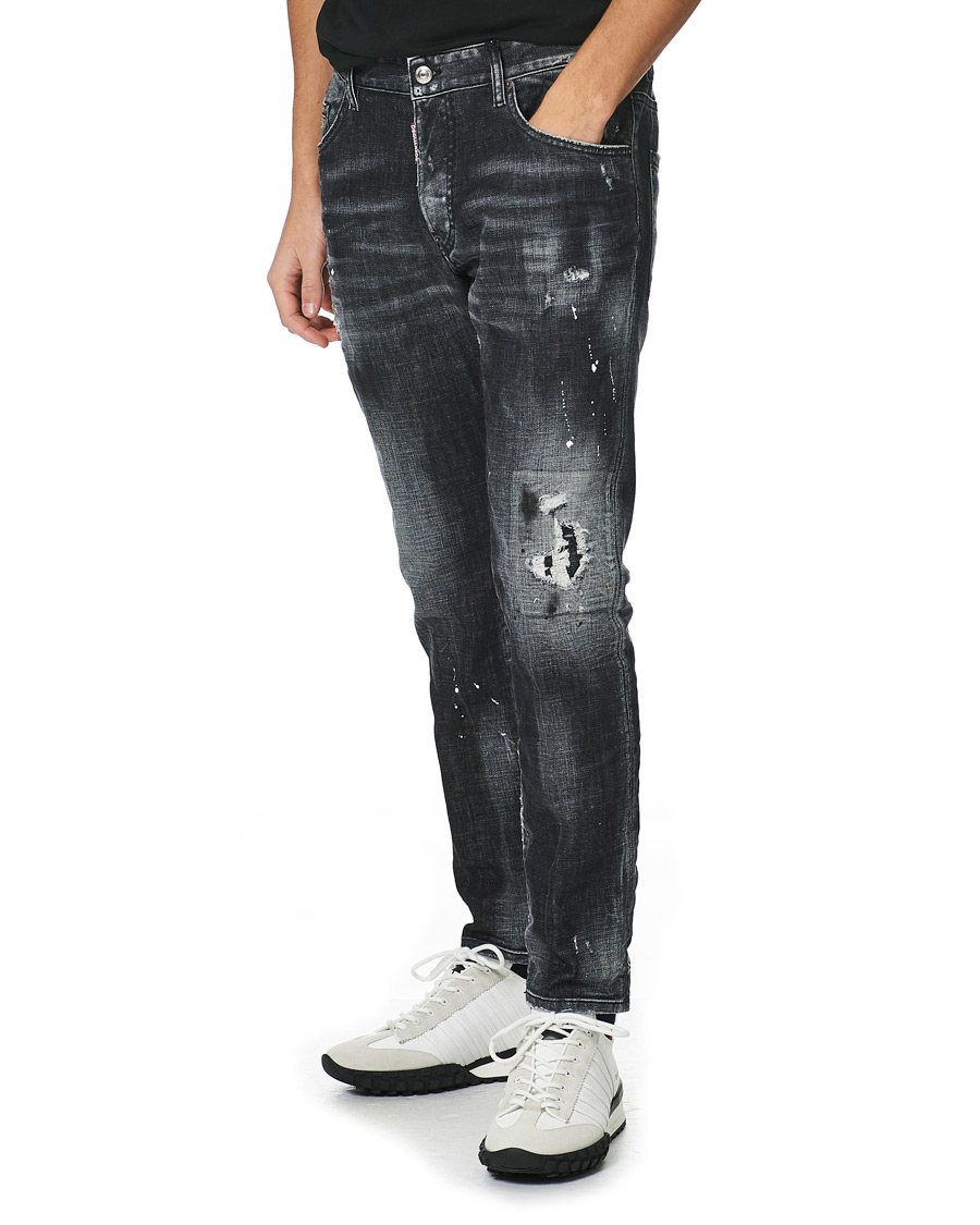 Herre | Jeans | Dsquared2 | Skater Jeans Black Wash