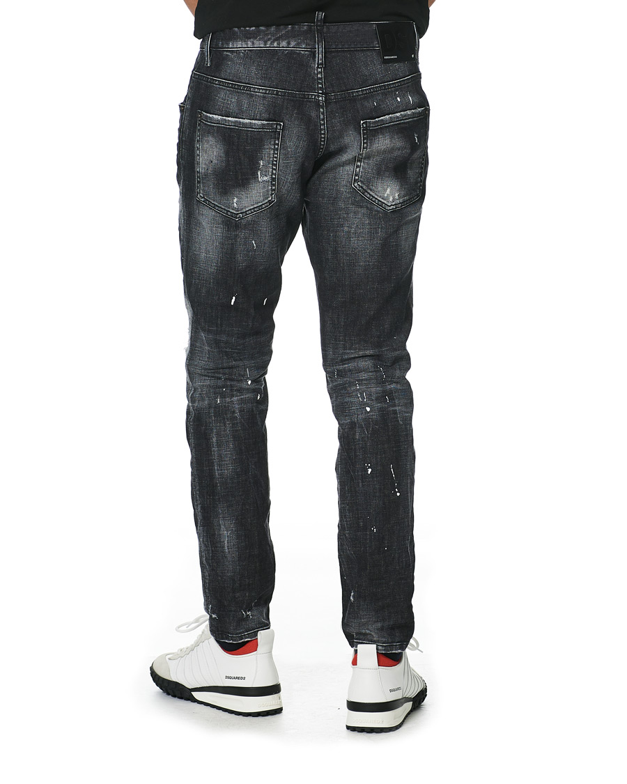 Herre | Jeans | Dsquared2 | Skater Jeans Black Wash