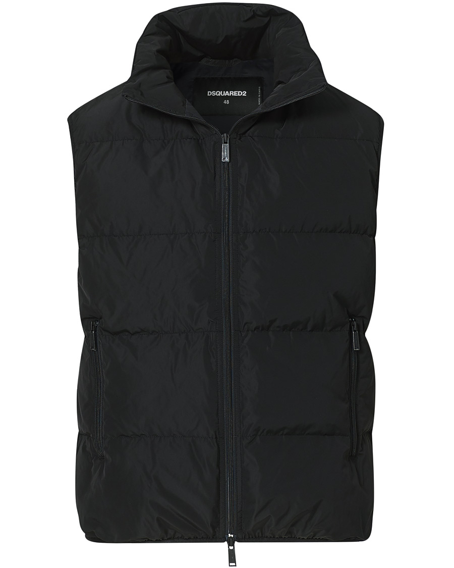 Herre | Jakker | Dsquared2 | Padded Down Gilet Black