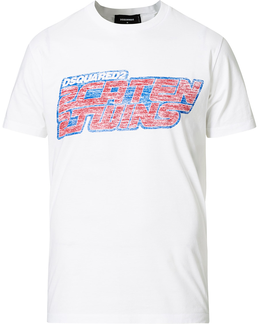 Herre | T-Shirts | Dsquared2 | Caten Twins Tee White
