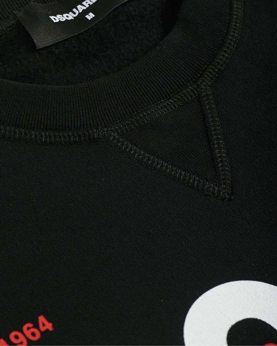 Herre | Trøjer | Dsquared2 | Brothers Sweatshirt Black