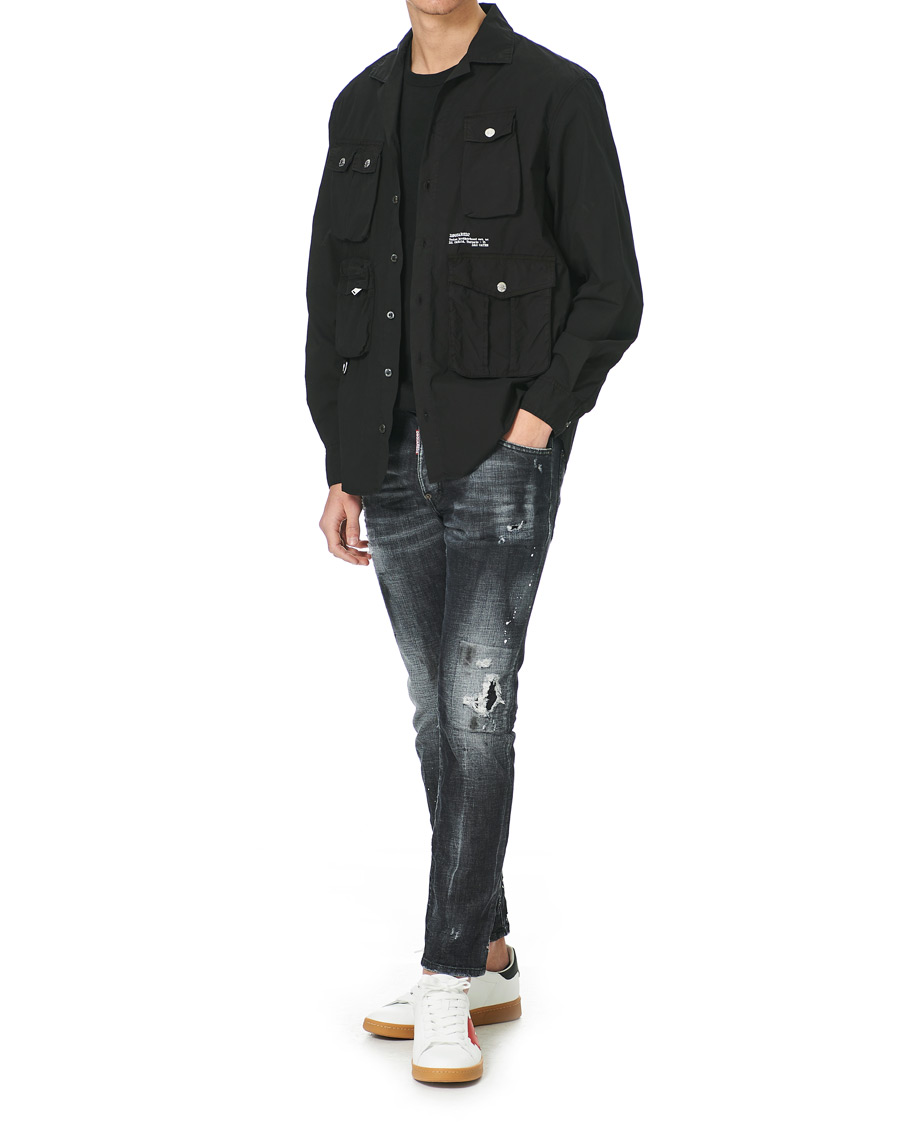 Herre | Skjorter | Dsquared2 | Tactical Drop Shirt Black