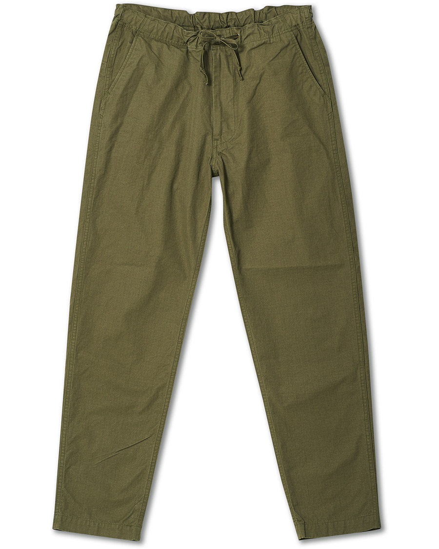 Herre | Bukser | orSlow | New Yorker Pants Dark Military