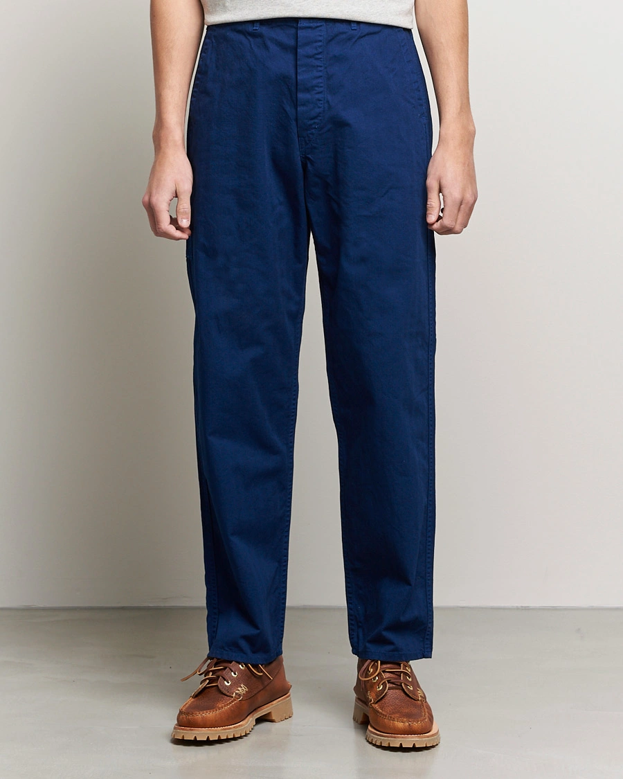 Herre | Bukser | orSlow | French Work Pants Dark Blue