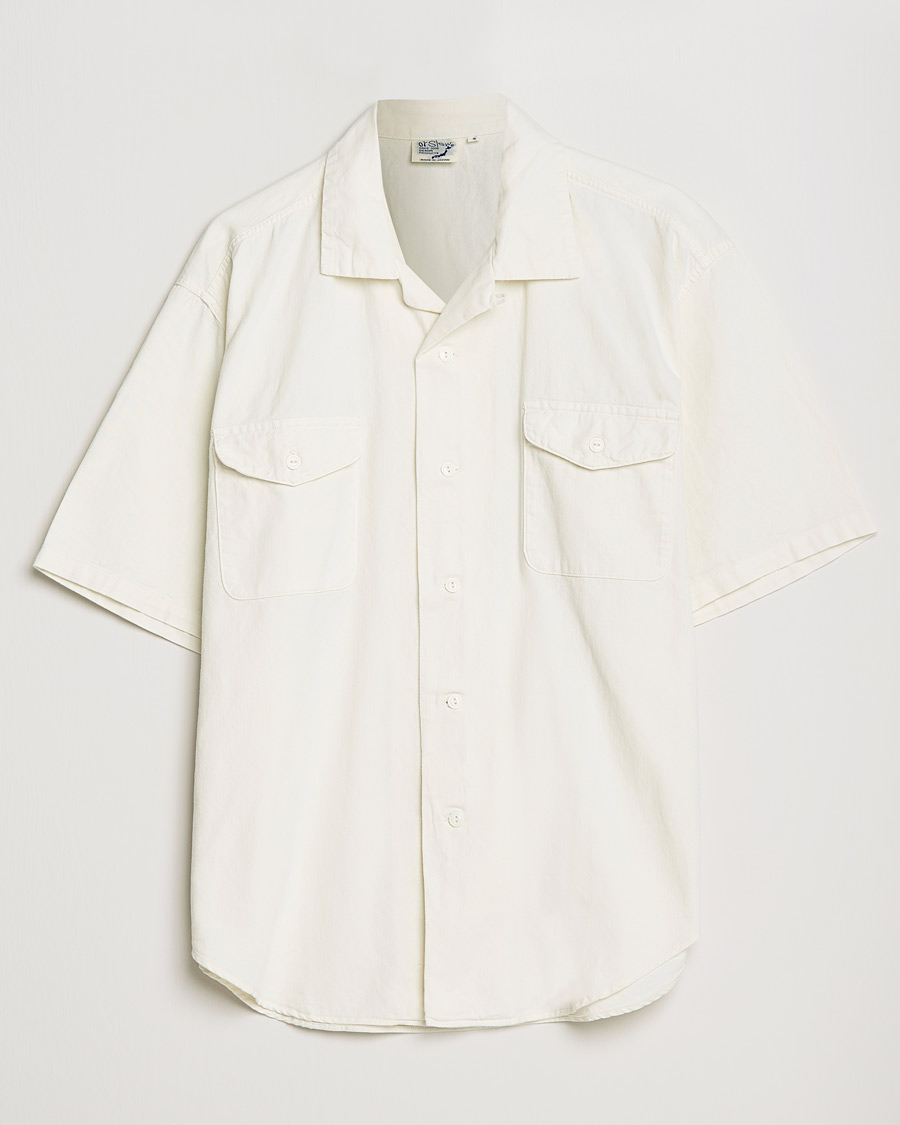 Herre | Skjorter | orSlow | US Navy Officer Shirt Ecru