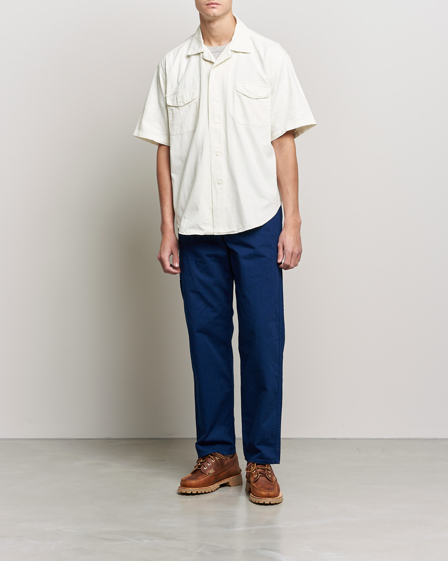 Herre | Skjorter | orSlow | US Navy Officer Shirt Ecru